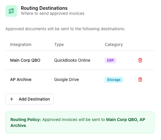 A preview of the Database web app